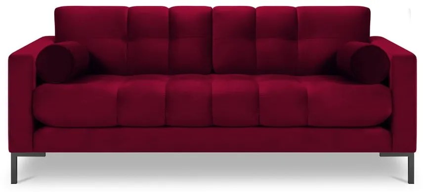 Червен кадифен диван Bali - Cosmopolitan Design
