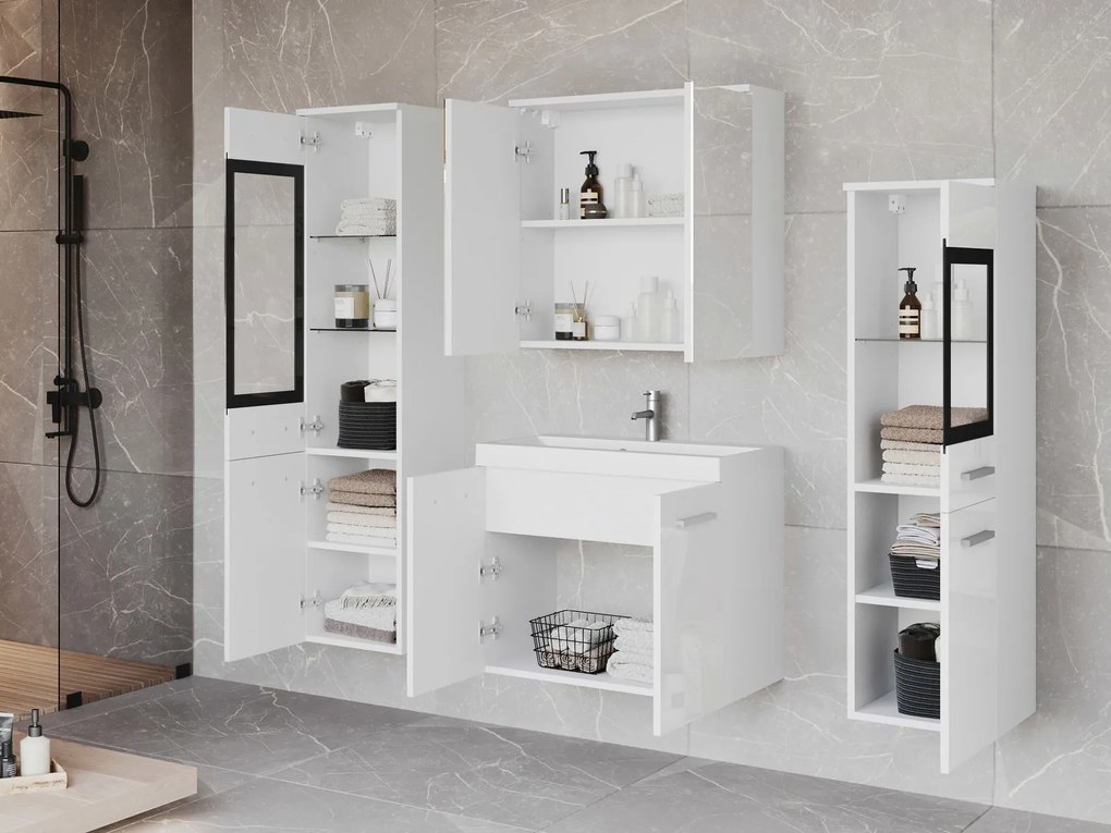 Комплект за баня Madrit II-Сонома - въглерод