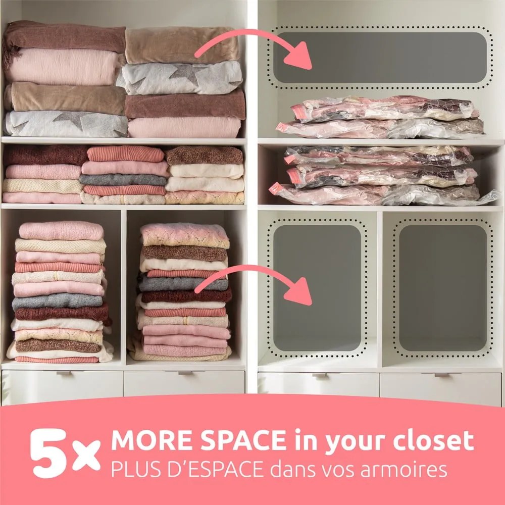 Вакуумни торбички в комплект от 10 бр. Space M - Compactor