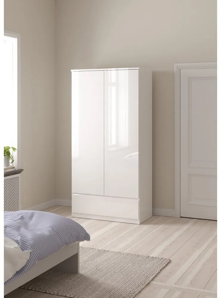 Бял гардероб 99x201 cm Naia - Tvilum