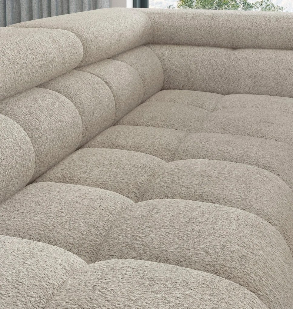 Ъглов диван Ferucce-Krem-Left