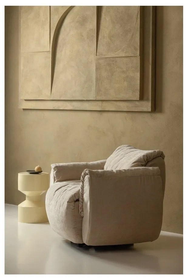 Метална кръгла странична масичка ø 30 cm Hidde – WOOOD