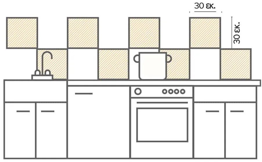 Декоративни стенни плочки Tile Black & White
