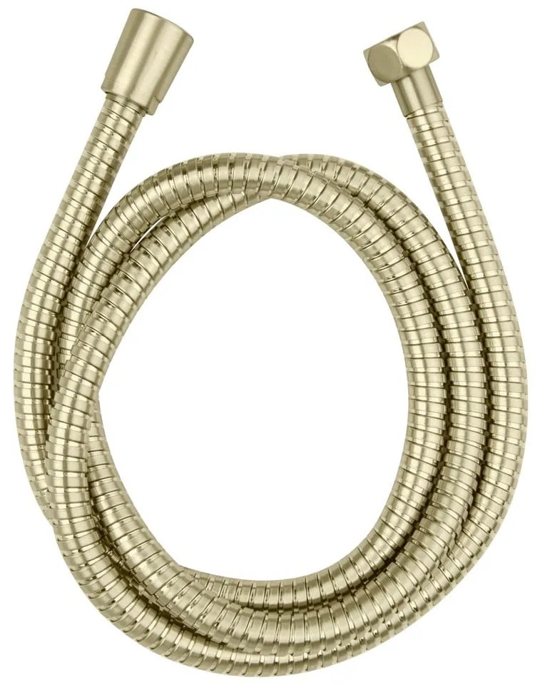 Матово златист душ маркуч от неръждаема стомана 150 cm Brass – Wenko
