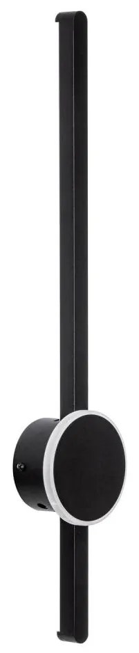 LED аплик LED/12W/230V 3000-6500K черен