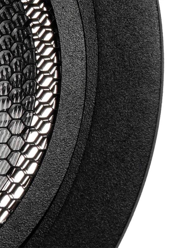 Комплект от 6 модерни черни регулируеми вградени спота - Coop 111 Honey