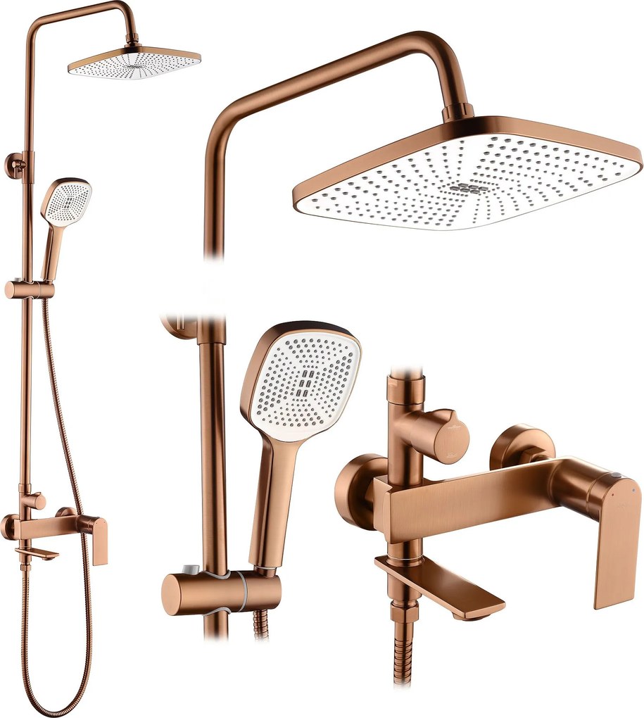 Комплект за душ REA STORM COPPER BRUSH