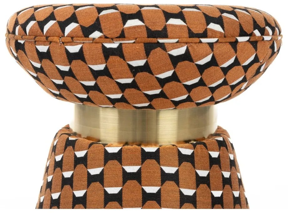 Оранжева табуретка Pin – White Label