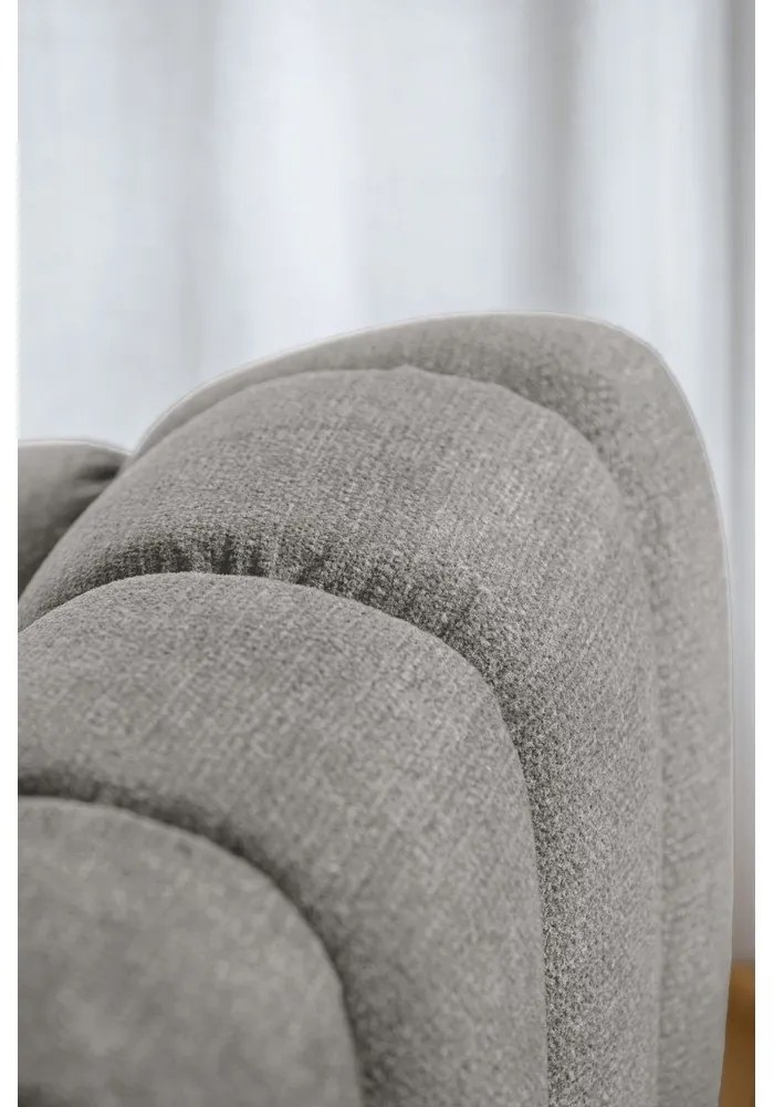 Светлосив ъглов диван (десен ъгъл/U форма) Shell – Miuform