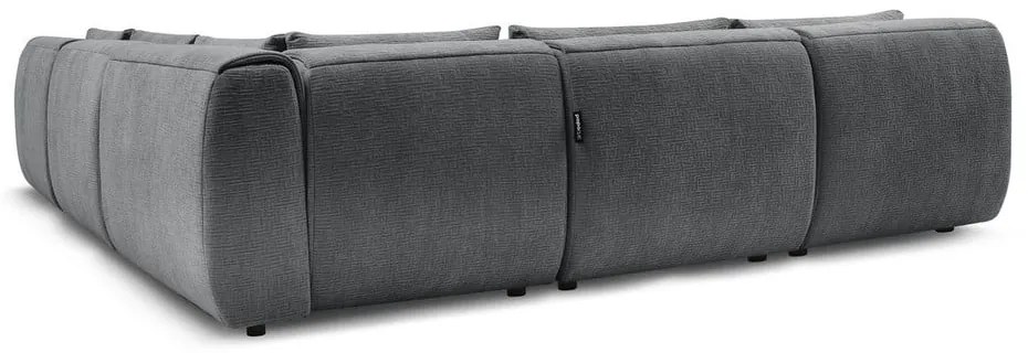 Сив ъглов диван (променлив) Jeanne - Bobochic Paris
