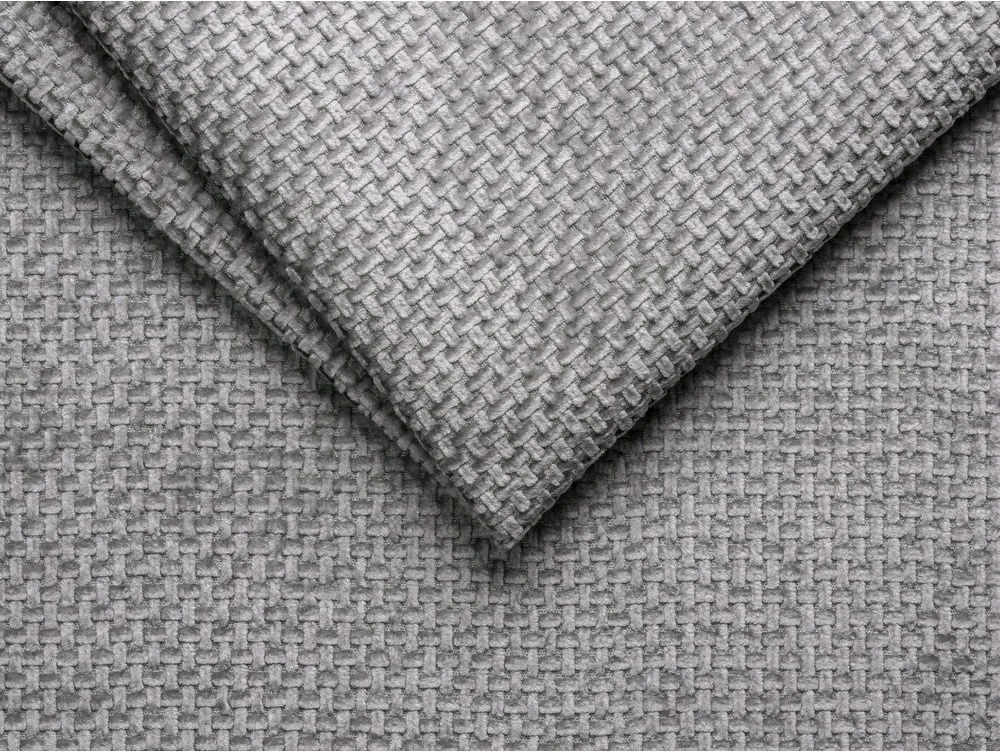 Сив шенилов диван 200 cm Lupine – Micadoni