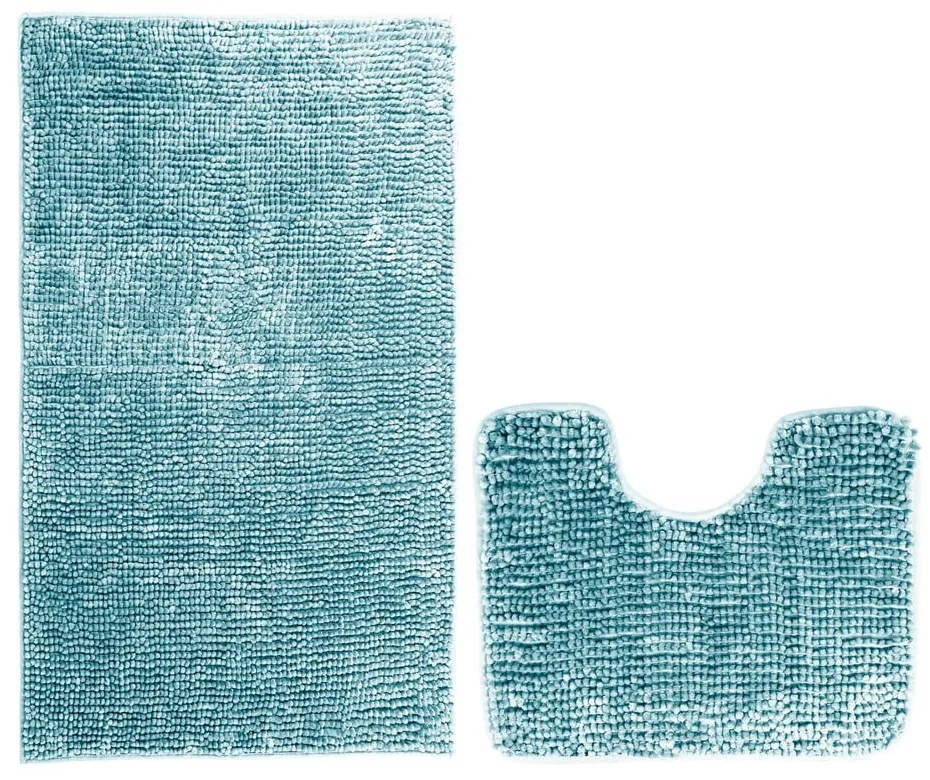 Комплект от 2 сини постелки за баня Bati - AmeliaHome