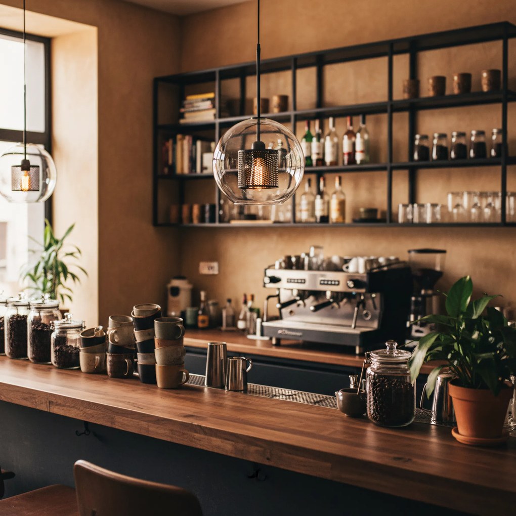 Пендел Black/Loft APP558-1CP 25cm