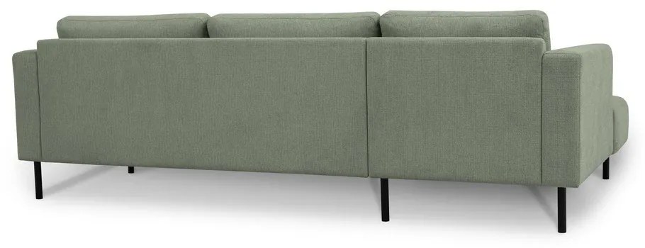 Зелен ъглов диван (ляв ъгъл) Hero – Scandic