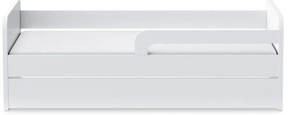 Бяло детско легло 80x160 cm с включен матрак/с включена подматрачна рамка Duuli – ELTAP