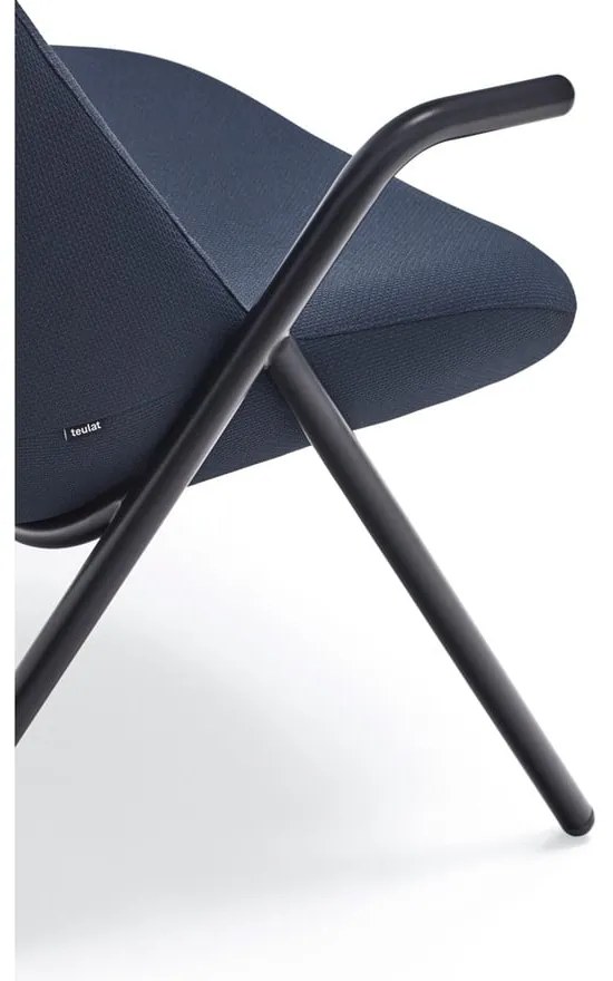 Тъмносиньо кресло , височина 114 cm Dins - Teulat