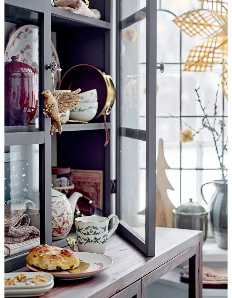 Кремави глинени чаши в комплект от 2 бр. с коледни мотиви 300 ml Beth – Bloomingville