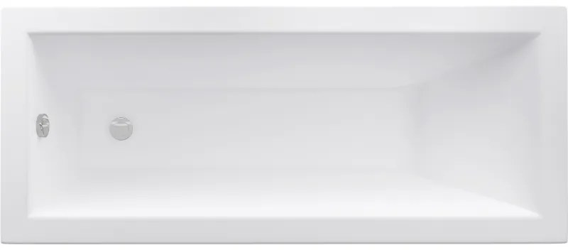 Mexen Cubik правоъгълна вана 170 x 80 см, бяла - 55031708000