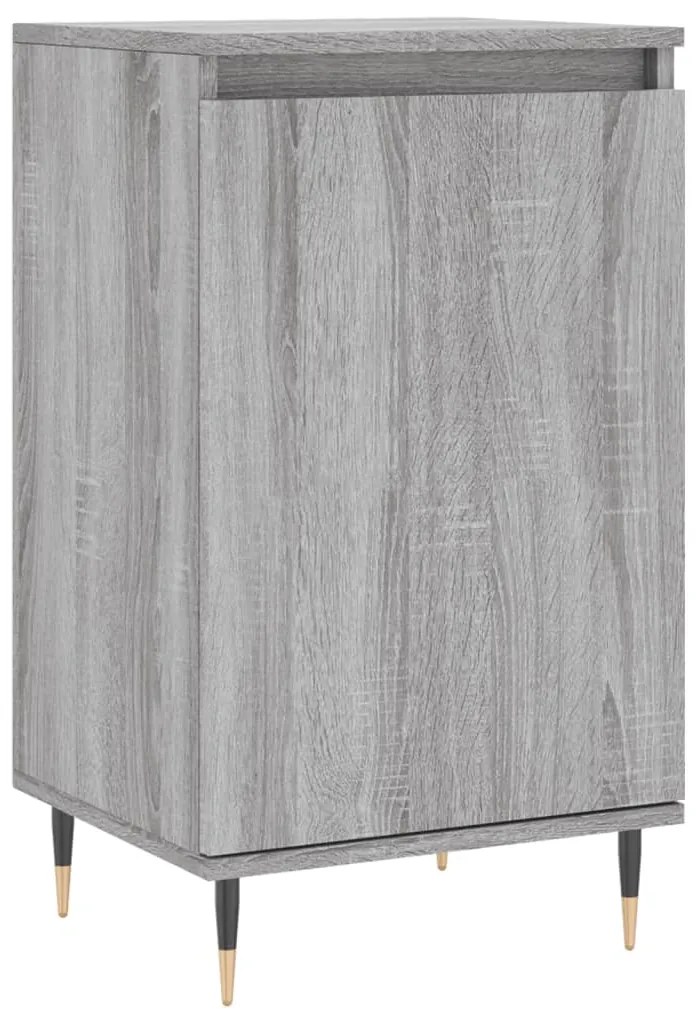 831048 vidaXL Бюфет сив сонома 40x35x70 см инженерно дърво