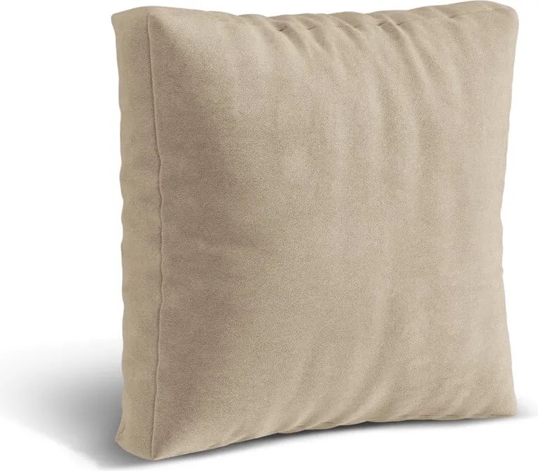 Бежова кадифена възглавница за модулен диван Martina – Micadoni