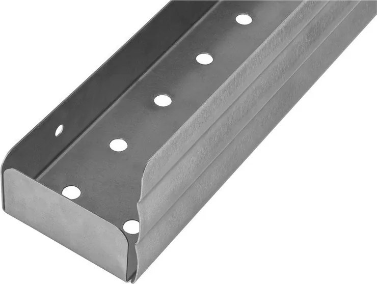 Стенен рафт за баня от неръждаема стомана в сребрист цвят Olbi – noo.ma