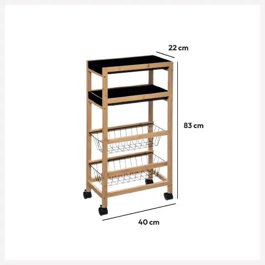 Кухненска количка 5five Blackwood, Малка
