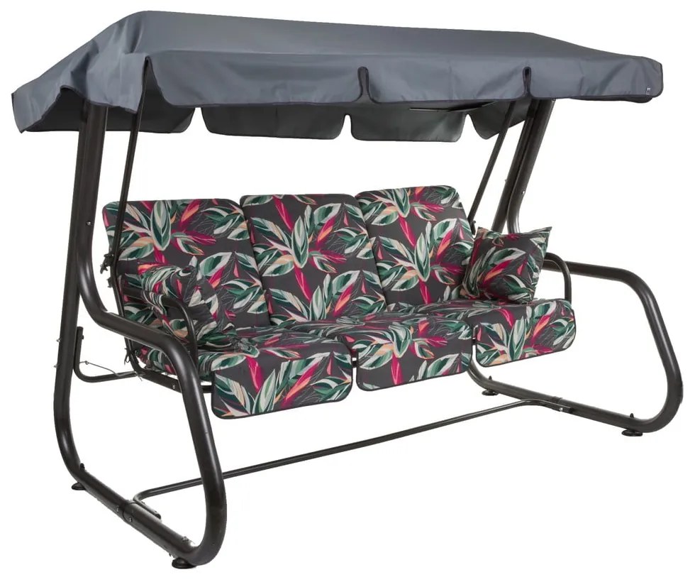 Тъмносива градинска люлка метална Rimini – Dajar