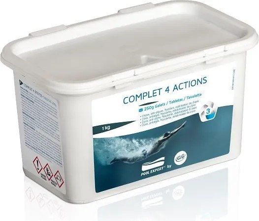 Мултифункционални хлорни таблетки 4 в 1 200гр - Gre