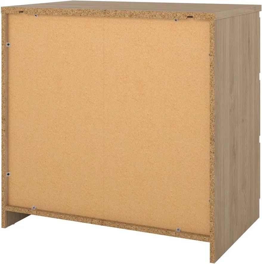 Скрин от декор от дъб в естествен цвят 77x76x50 cm Naia – Tvilum