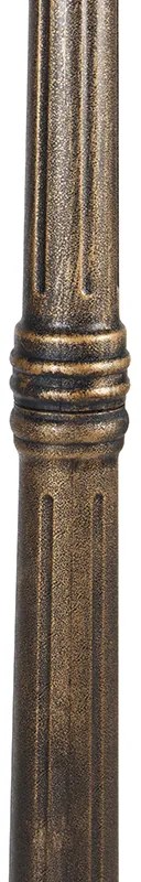 Антична външна лампа златиста 3-светлина IP44 - New Haven