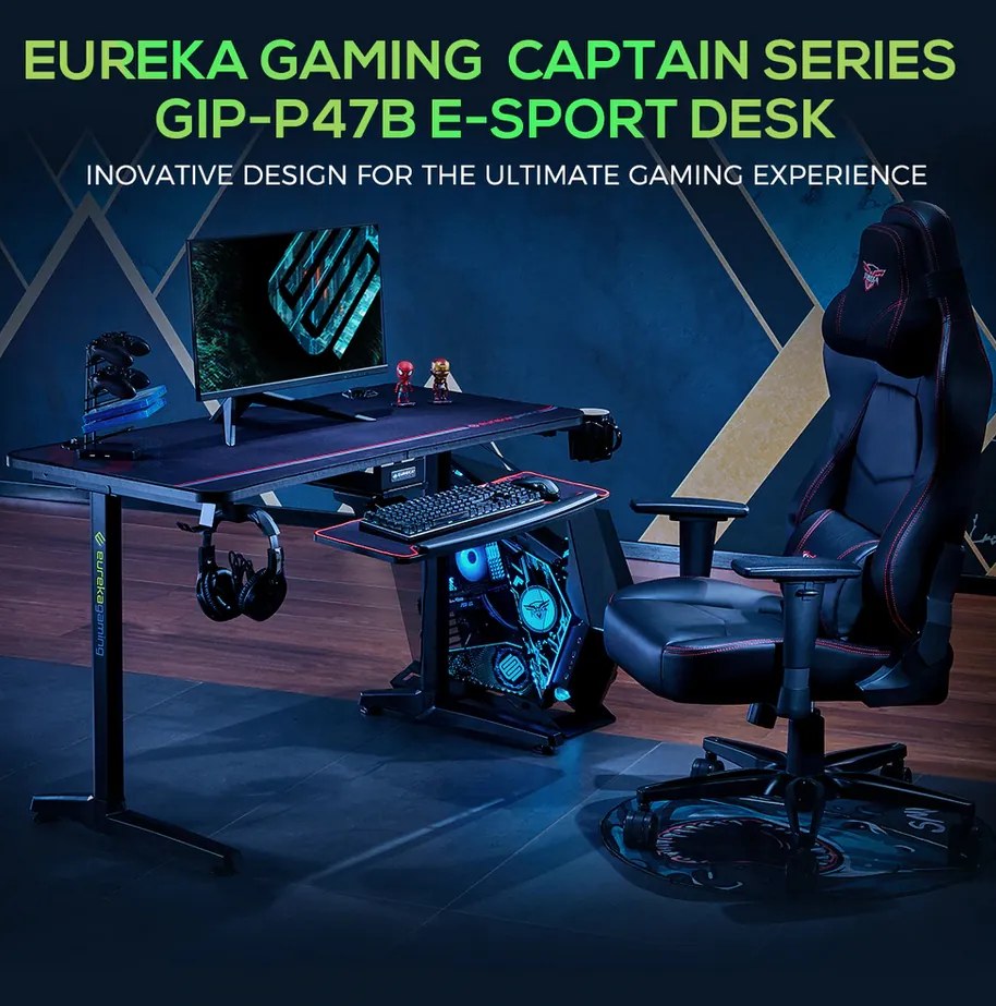 Gaming бюро - Eureka Ergonomic® ERK-GIP-P47B