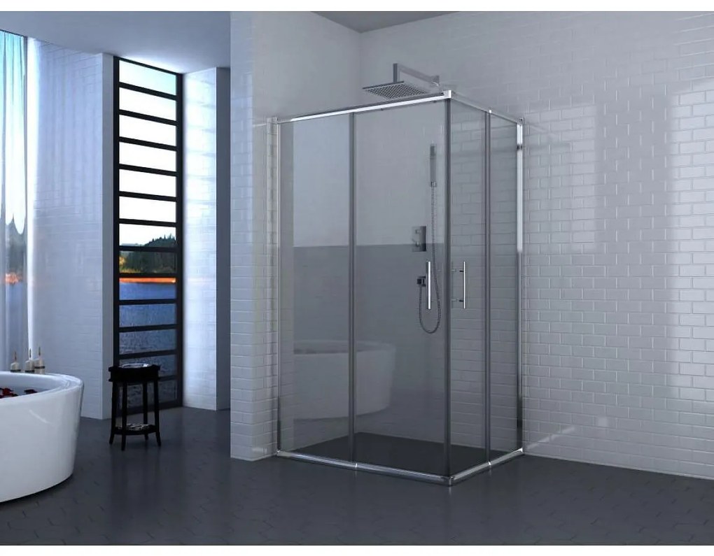 Душ кабина ICS 787TR, 78-89х108-119х190см, 5мм