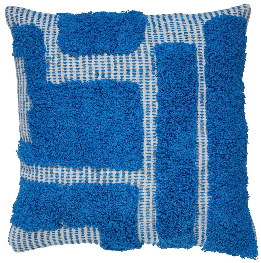 Декоративна възглавница atmosphera Poppy, 50x50 cm, - Син