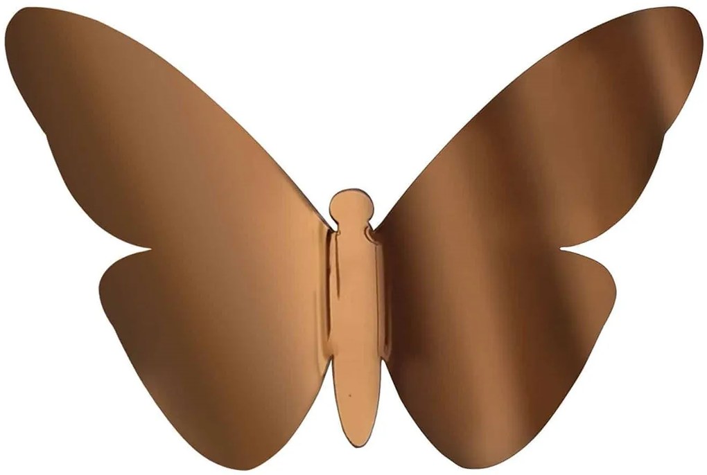 Декоративни стикери за стена Bronze Butterflies 3D Ango