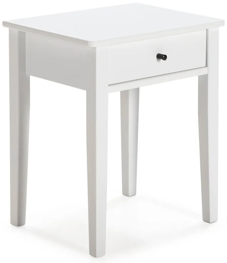 Нощно шкафче от бял бор Bart - Marckeric