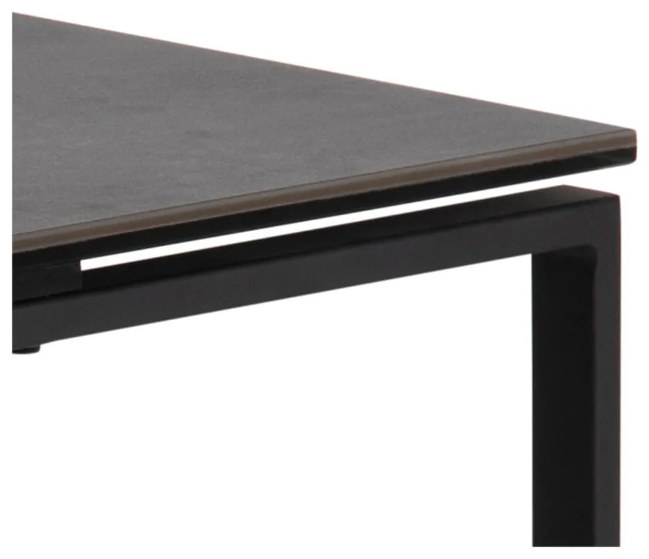 Черни масички за кафе в комплект от 3 Katrine - Actona