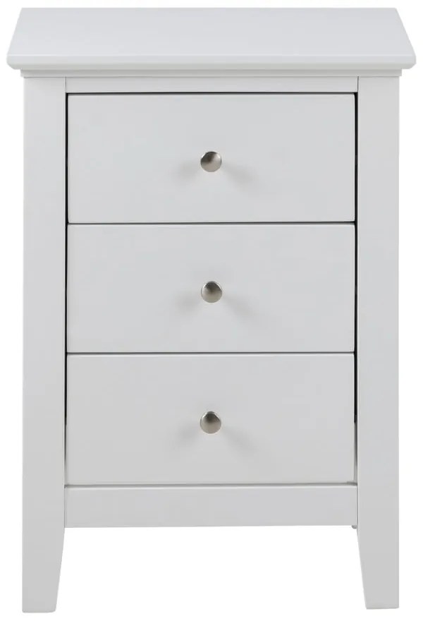 Бяло нощно шкафче Linnea - Actona