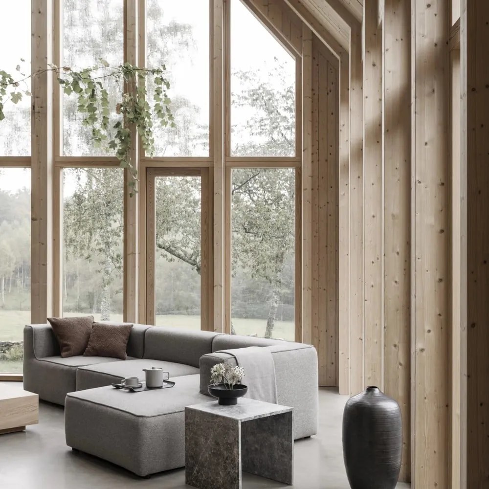 Мраморни странични масички в комплект от 2 броя 45x45 cm VARU - Blomus