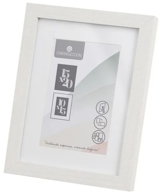 Бяла стояща/висяща рамка 17,5x22,5 cm Sencillo – Casa Selección