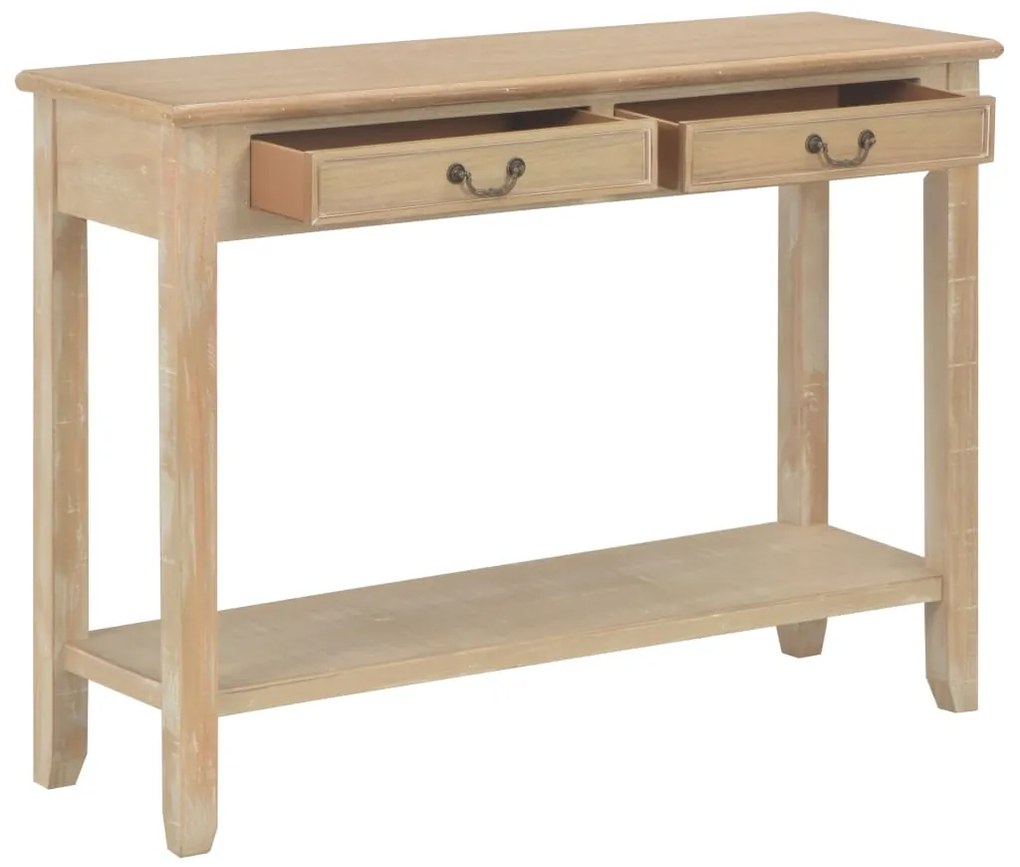 249904 vidaXL Конзолна маса, 110x35x80 cм, дърво