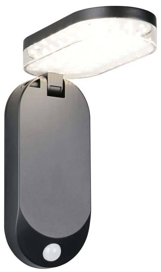 LED стенно външно осветително тяло със соларен панел (височина 26 cm) Lagoas – Reality