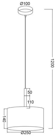 Полилей Sonter-Диаметър 25 См.-бял
