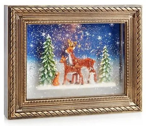 Markslöjd 705555 - LED коледна декорация REINHARD LED/0,06W/4xAA/топла бяла брон