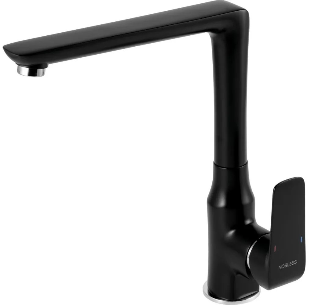 Novaservis - Кухненски смесител NOBLESS TINA, черен