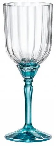 Bormioli Rocco - Стъклена чаша за коктейли, 245мл, FLORIAN BLUE-(1.99425)