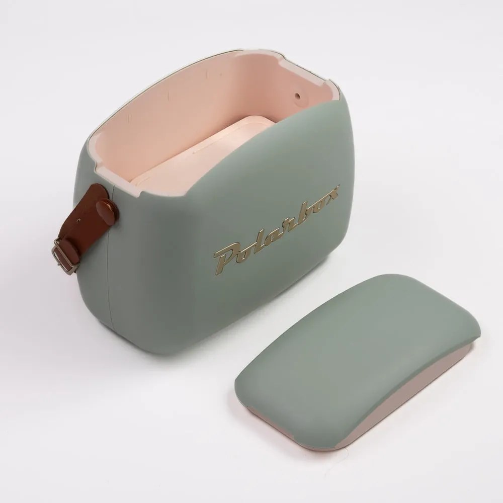 Сиво-зелена хладилна чанта 6 l Classic Gold – Polarbox
