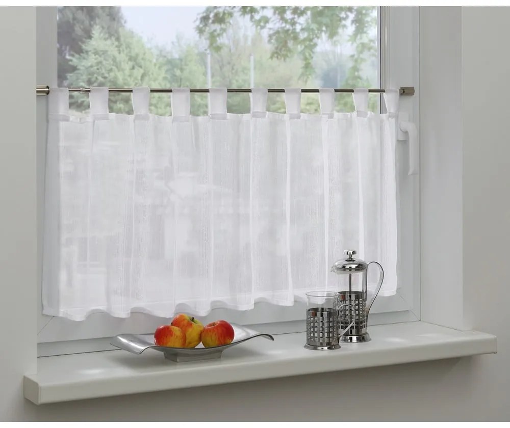 Бяла завеса 48x140 cm - Gardinia