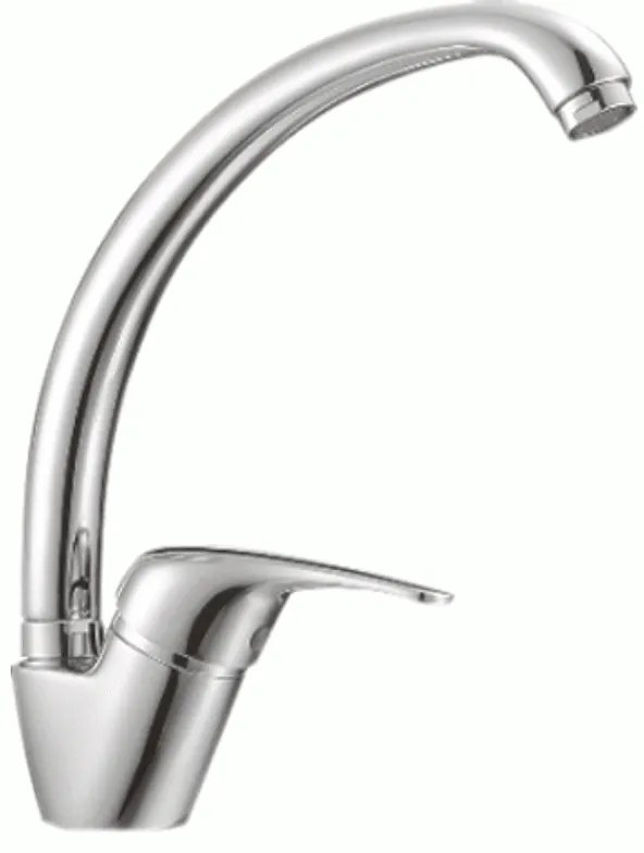 Стоящ смесител за кухня "ХИЛДА", Inter Ceramic, ICF 7533265C M7313