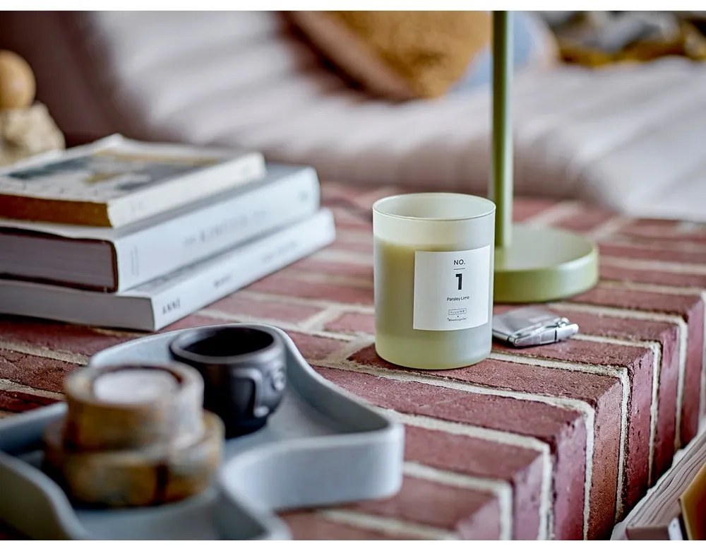 Ароматна свещ с време на горене 50 h No. 1 Parsley Lime – ILLUME x Bloomingville