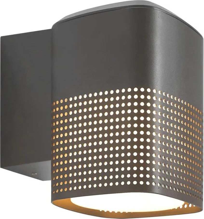 Nordlux - Външно стенно осветително тяло SIDARA 1xE27/15W/230V IP54 антрацит